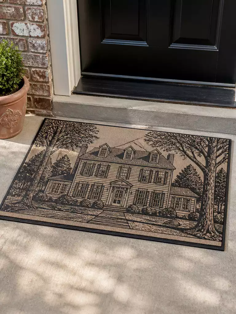 Custom Illustration Mat
