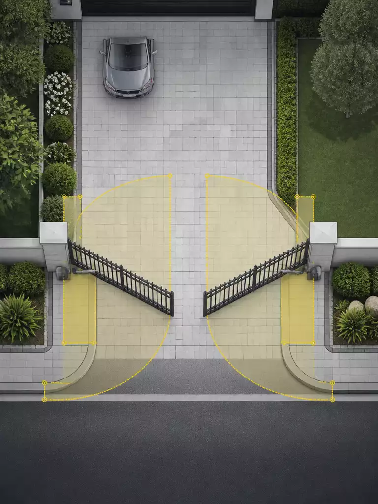 Swing Direction And Clearance