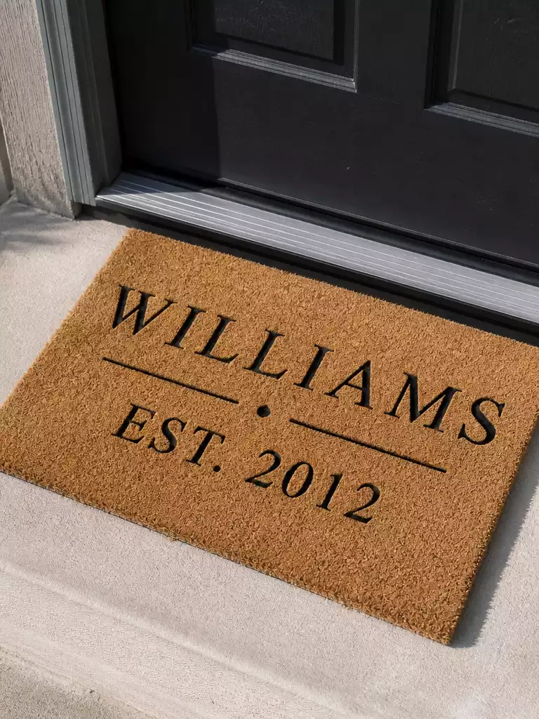 Established Date Mat
