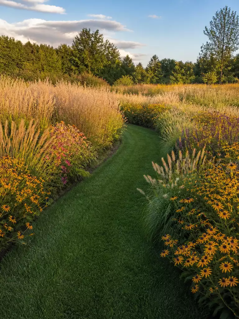 Open Meadow Style Planting