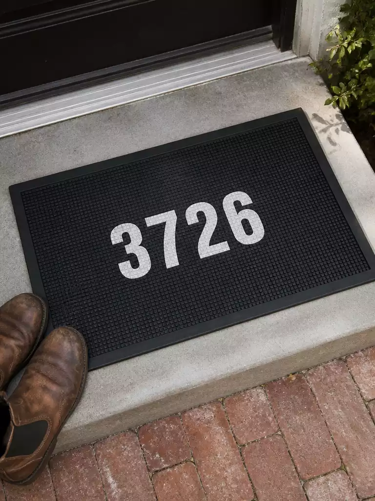 Address Number Mat