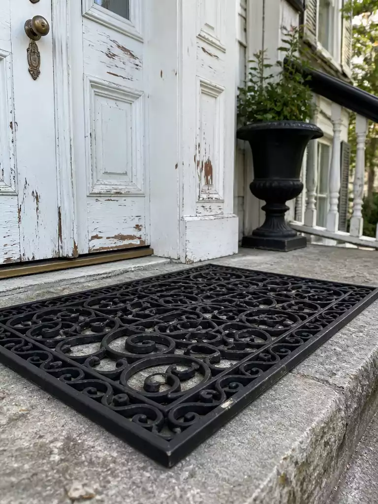 Wrought-Iron Scraper Mats