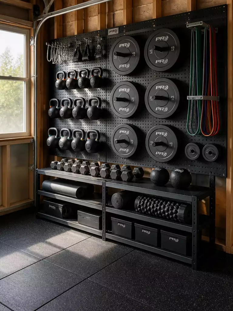 Vertical Storage Wall
