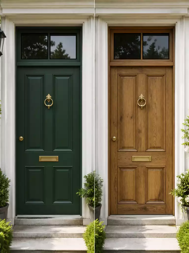 12. Paint versus Stain Finish