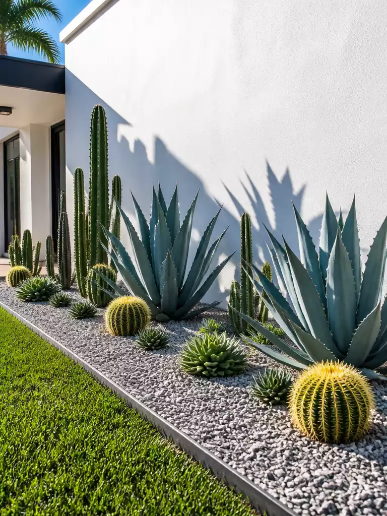 Cactus And Succulent Bed