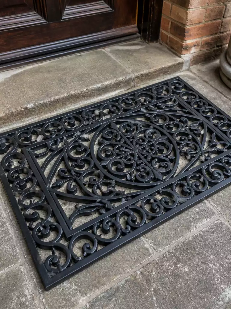 Wrought-Iron Scraper Mats