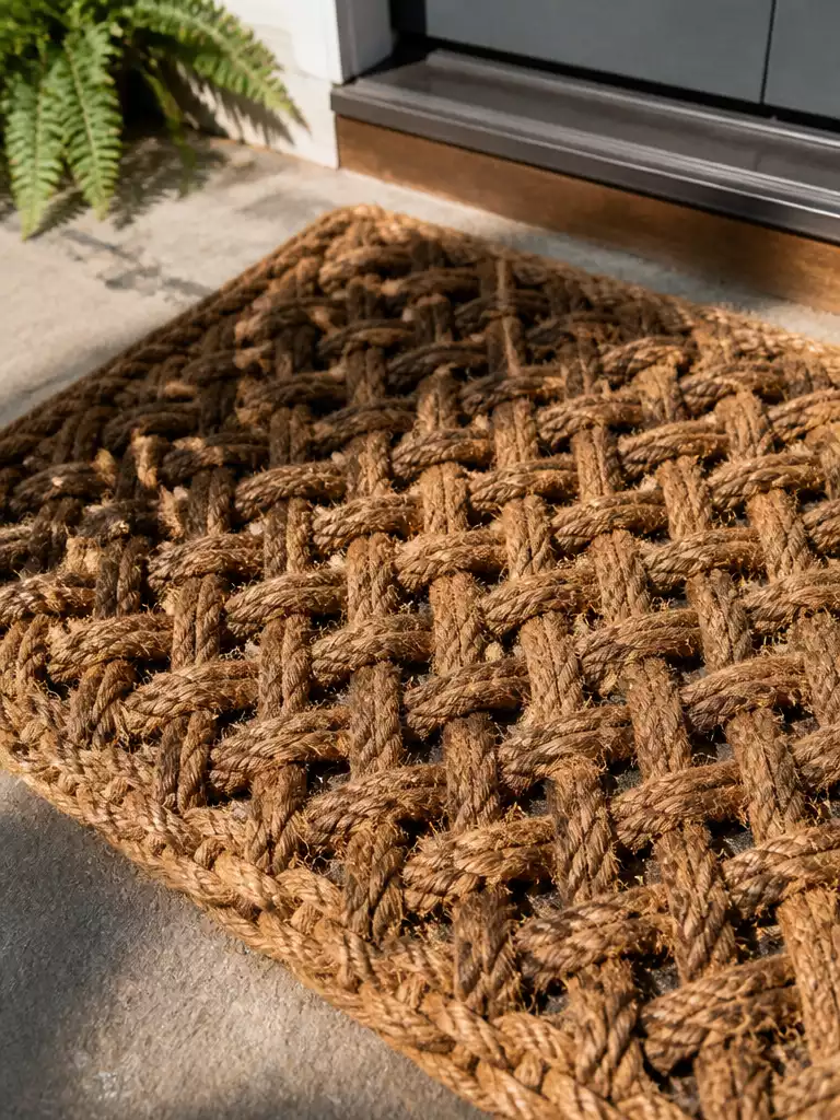 Coir Rope Knot Doormats