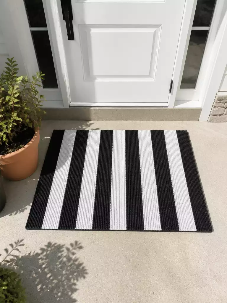 Black and White Mat