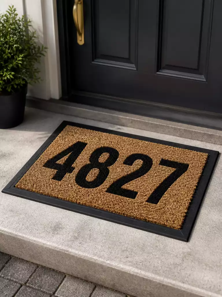 Address Number Mat