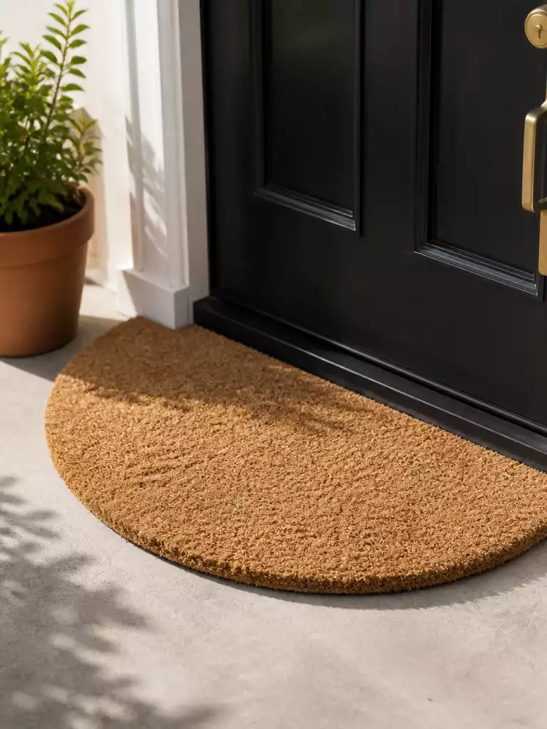 Half Round Coir Mat