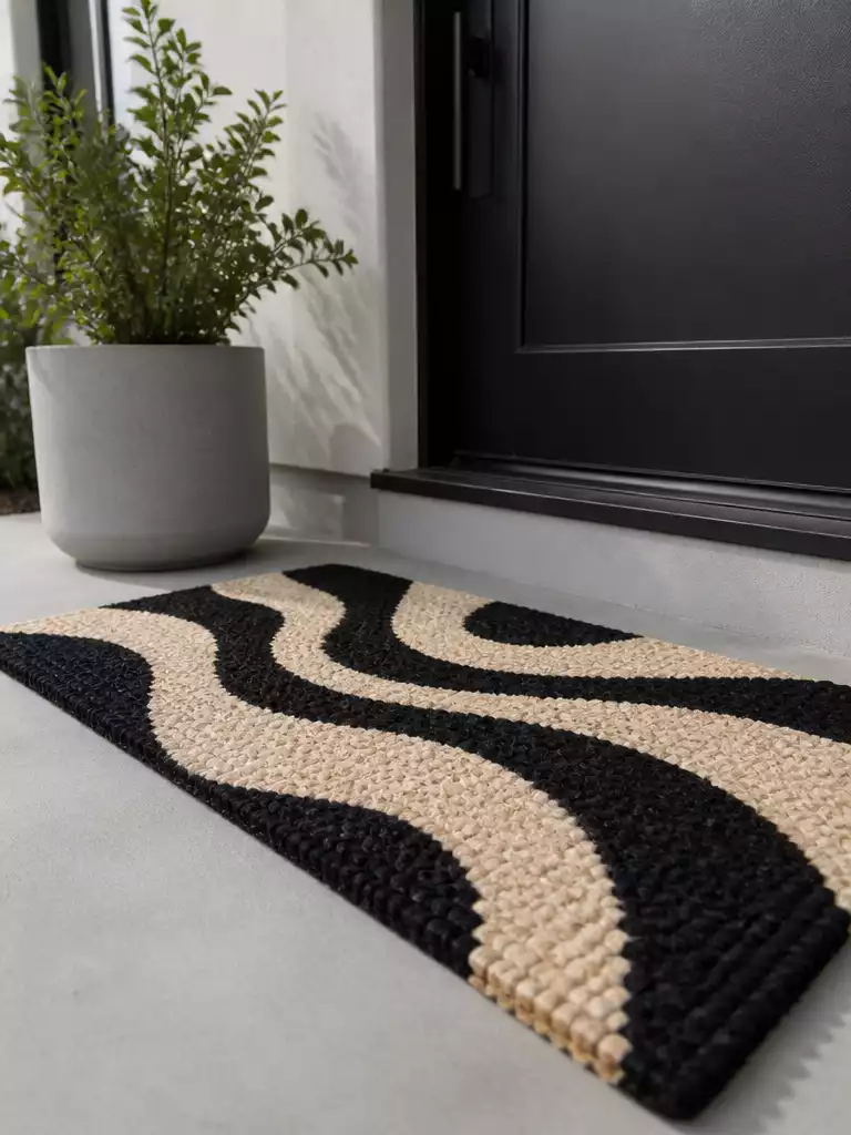 Wave Pattern Mat