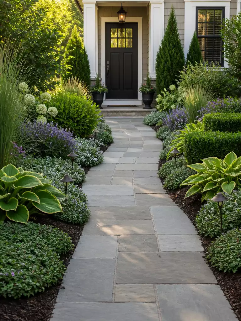Layered Planting Either Side