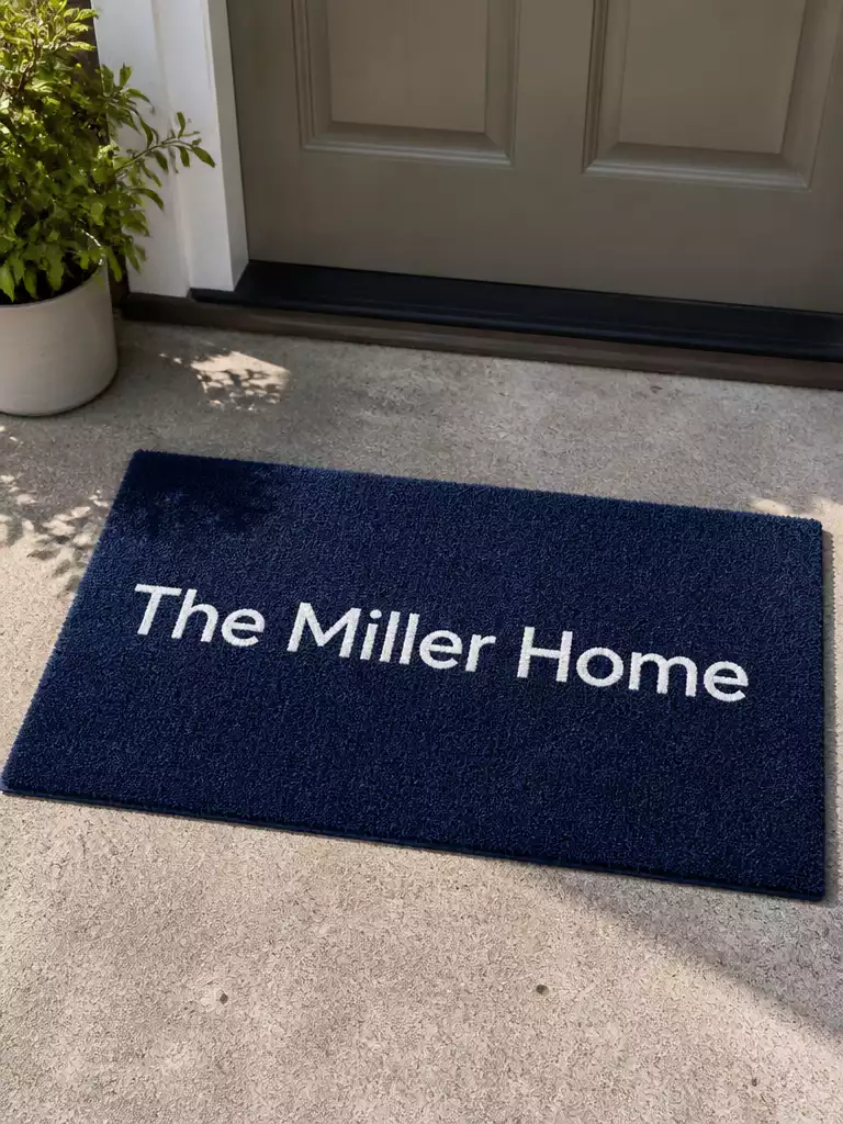 Personalized Family Mat