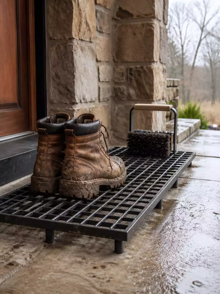 Wire-Rack Drainage Mats