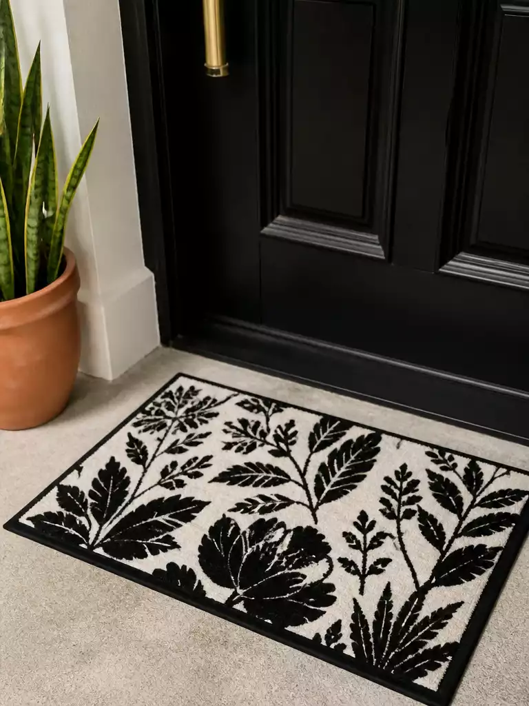 Floral Silhouette Mat