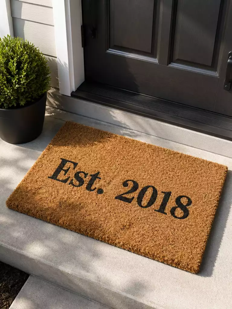 Established Date Mat