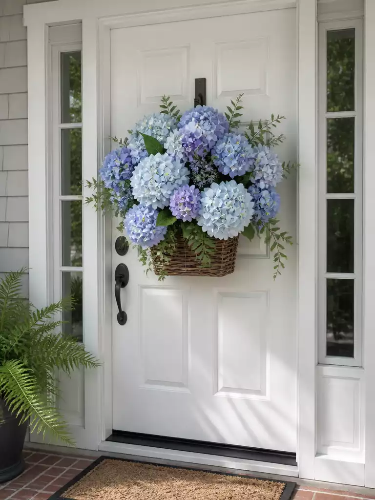 Hydrangea Hanging Basket