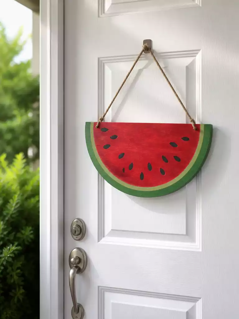 Watermelon Themed Sign