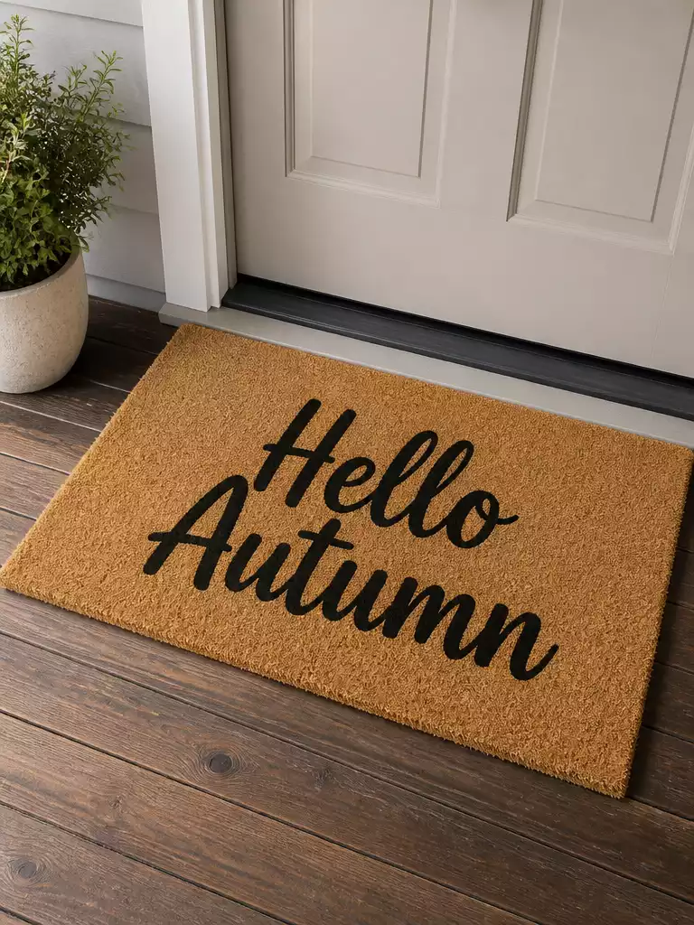 Seasonal Message Mat