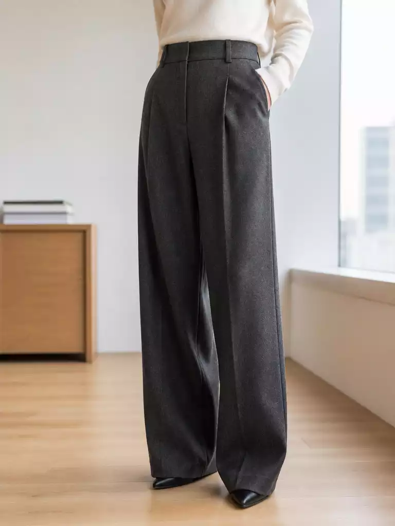Wide Leg Trousers