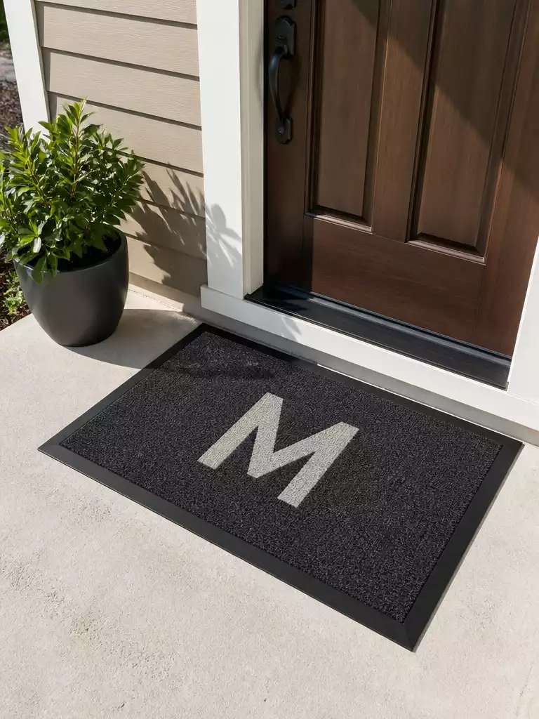 Monogram Personalized Mat