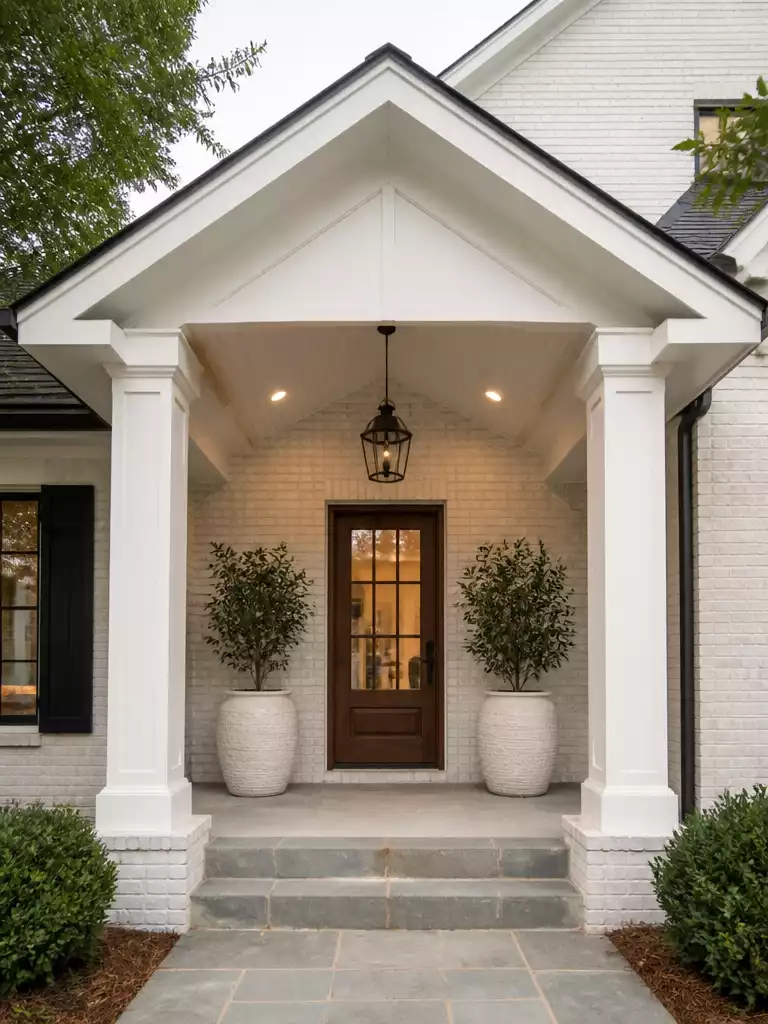 Covered Porch Or Portico
