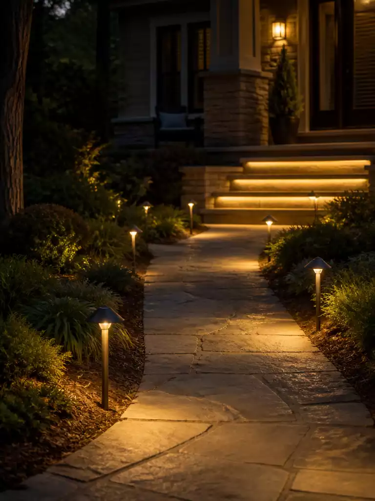 Path And Step Lighting