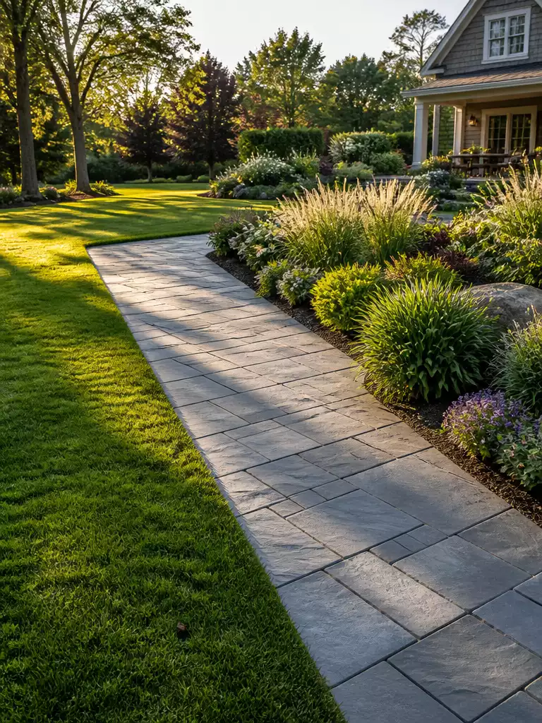 Diagonal Path Layout