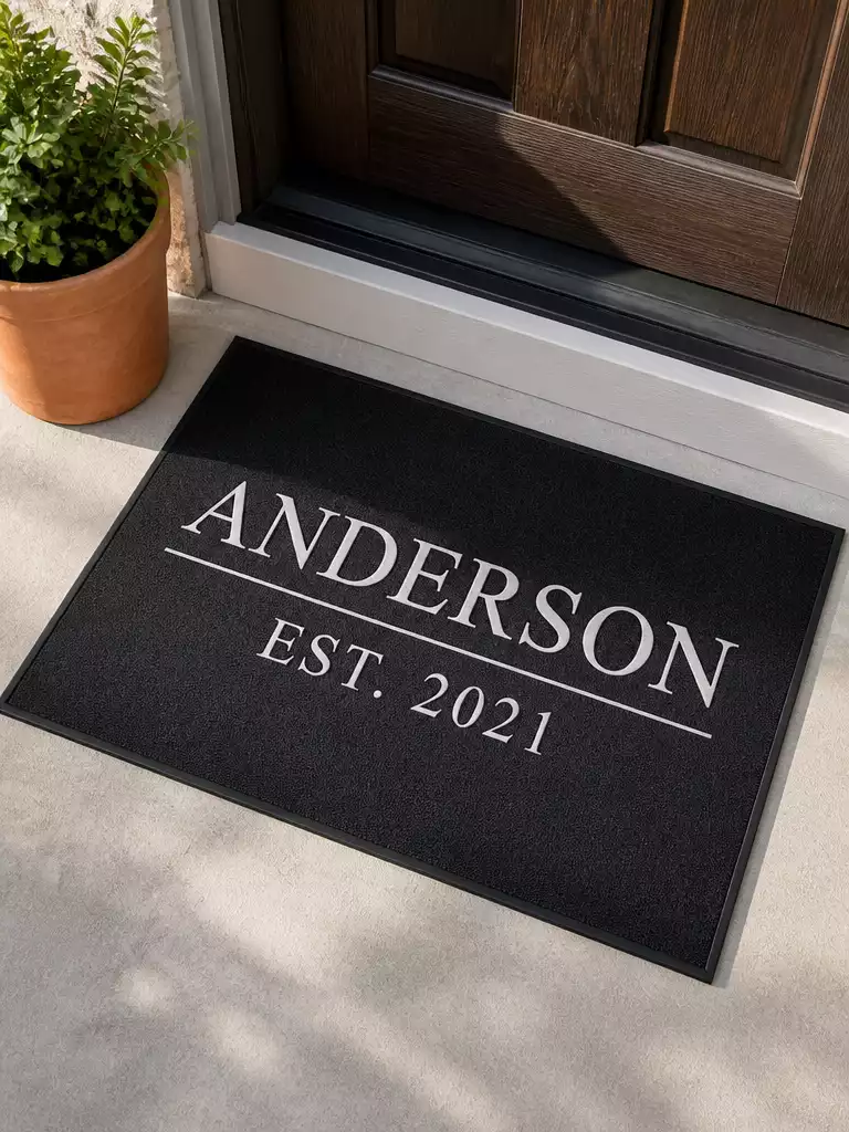 Established Date Mat