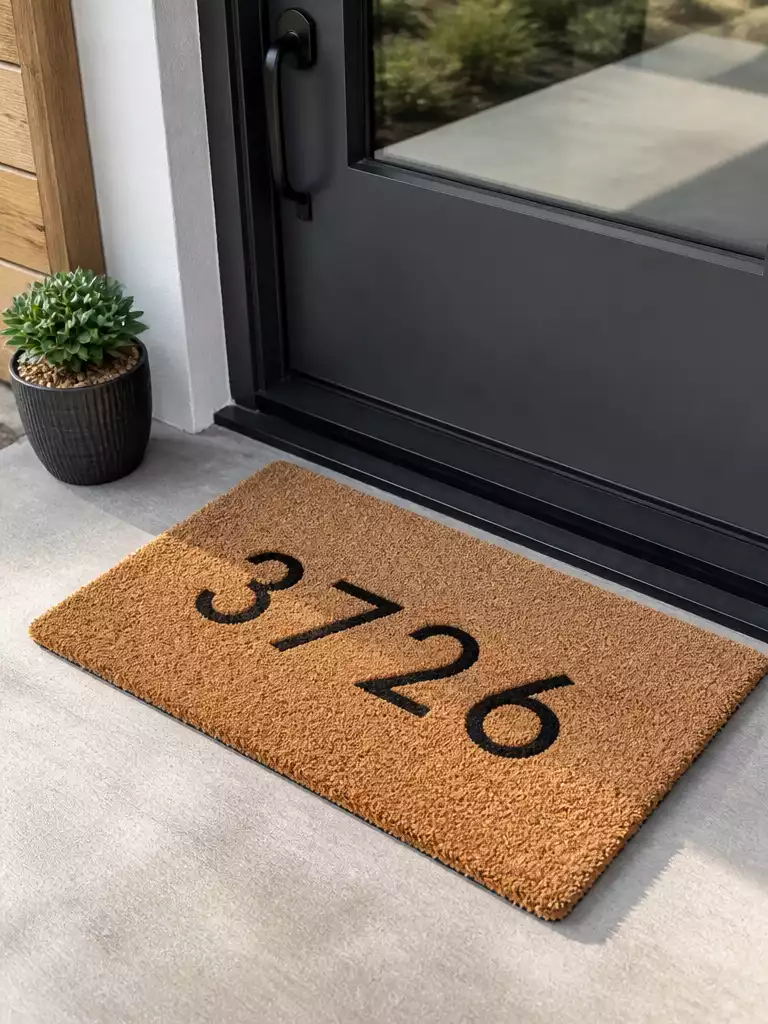 Address Number Mat