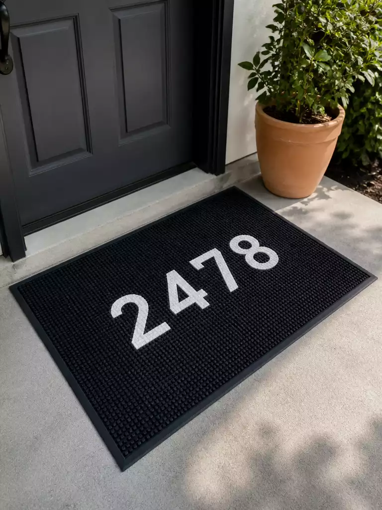 Address Number Mat