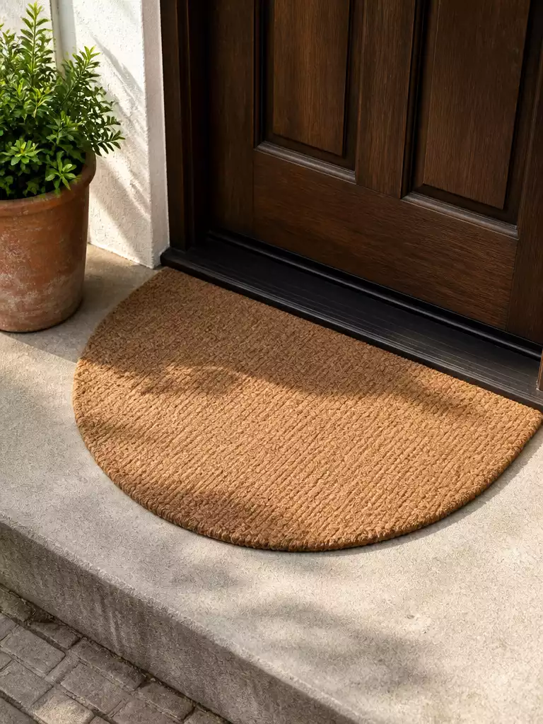 Half Round Coir Mat