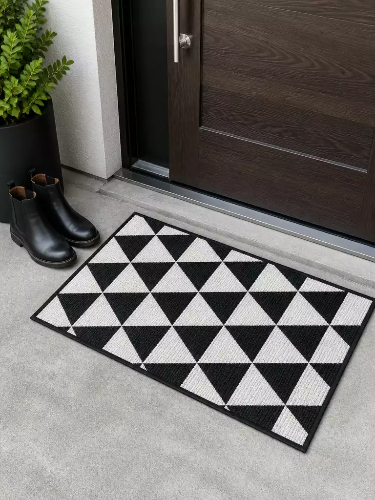 Geometric Print Mat