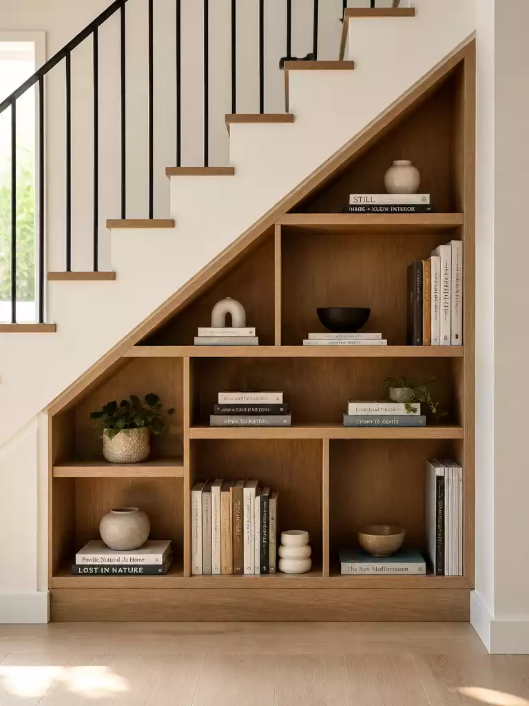 Built In Bookshelf Face