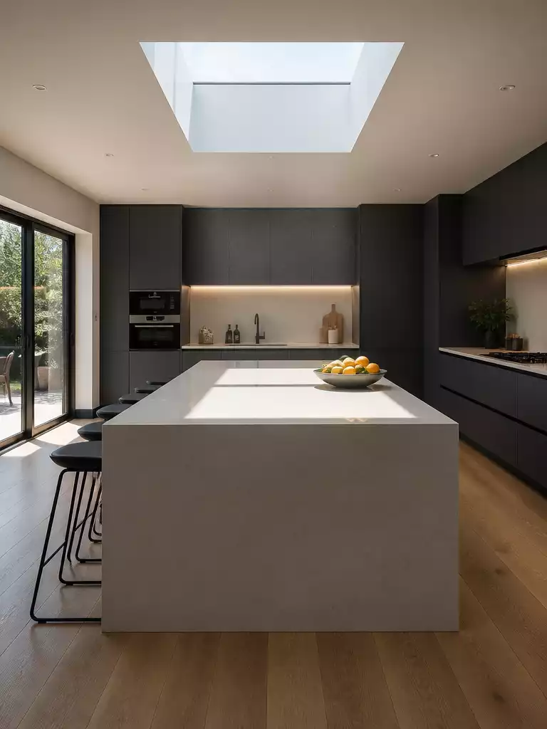 Island Under Central Skylight