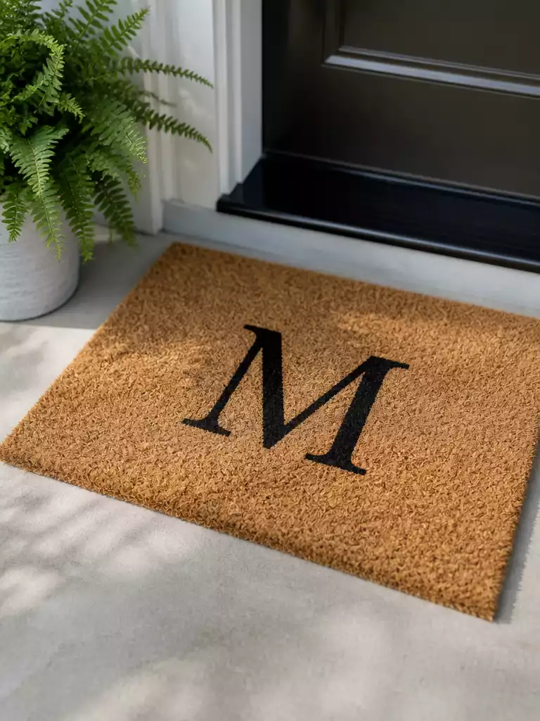 Customized Monogrammed Mats