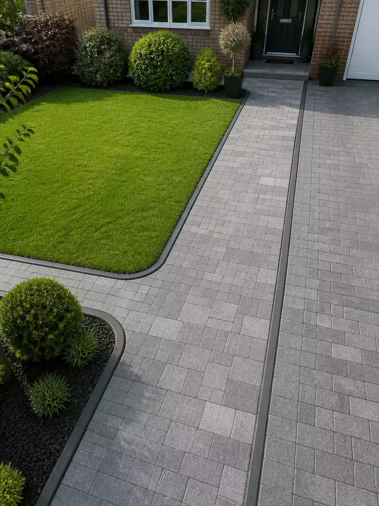 Path And Driveway Layout