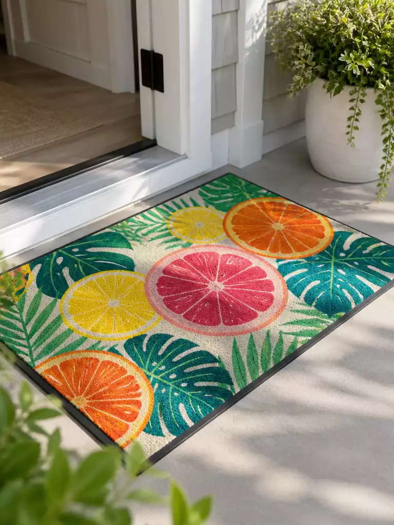 Colorful Summer Doormat