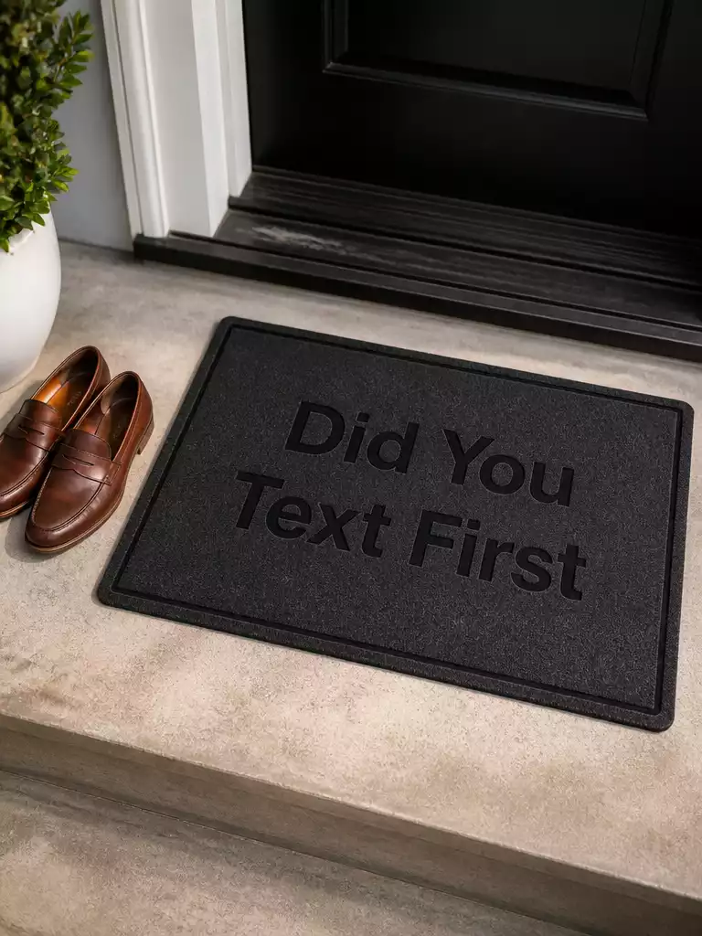 Funny Message Mat