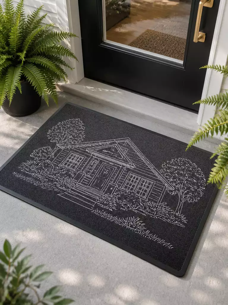 Custom Illustration Mat