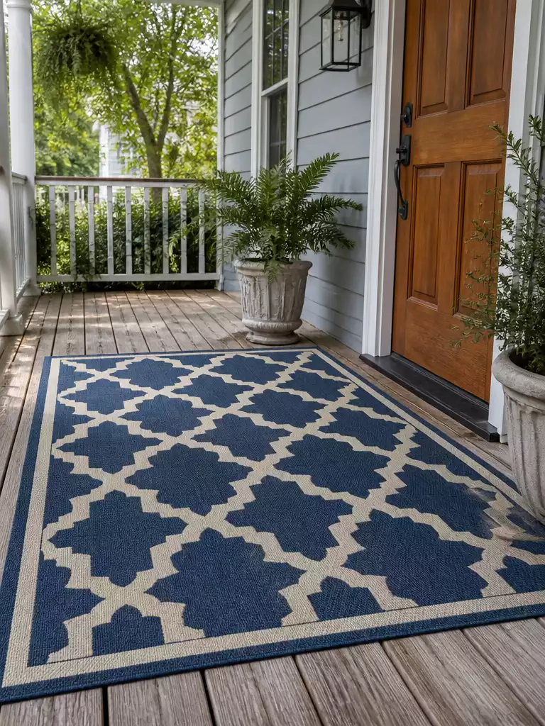 Patterned Outdoor Rug