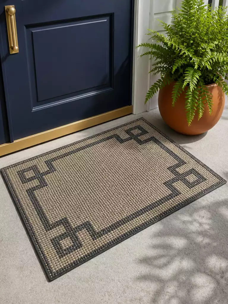 Woven Two Tone Mat