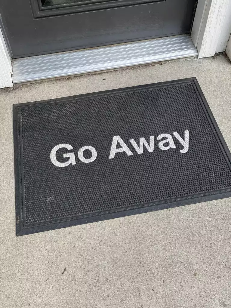 Funny Quote Mat