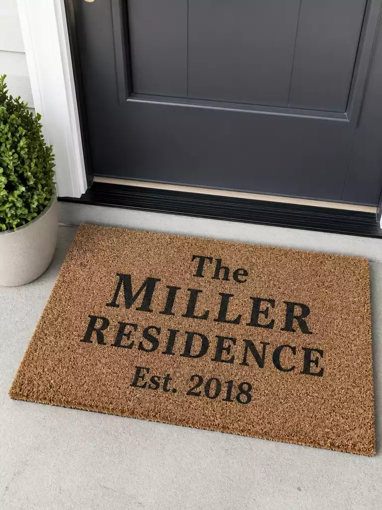 Established Date Mat