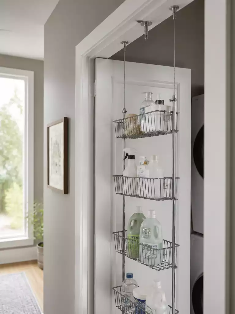 Ceiling Hung Door Organizer