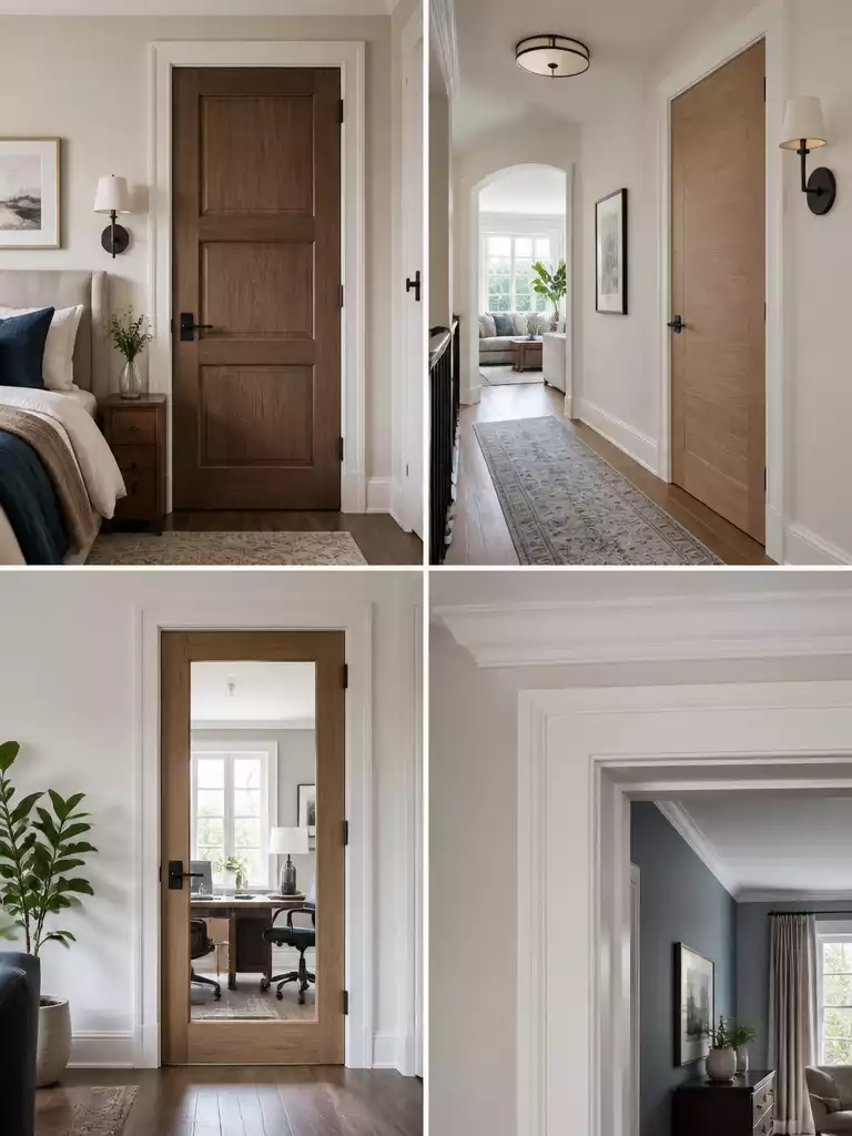 Matching Door Design Across Different Rooms