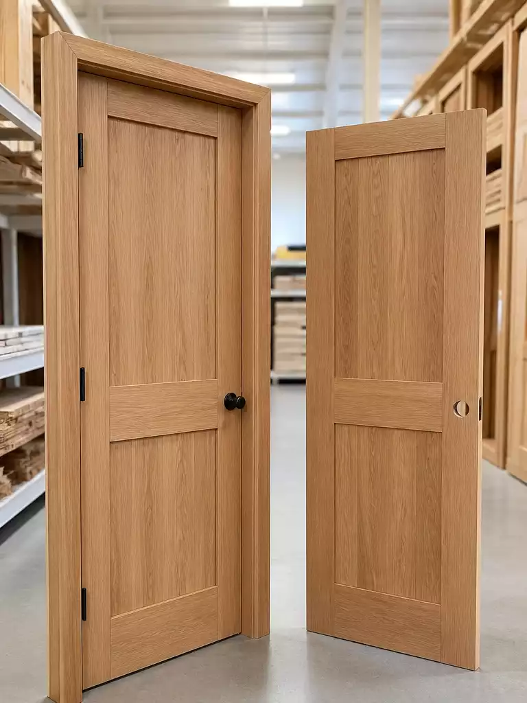 Understanding the Difference Between a Slab and a Prehung Door