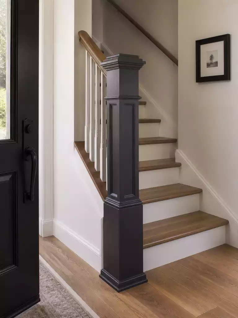 A Bold Newel Post