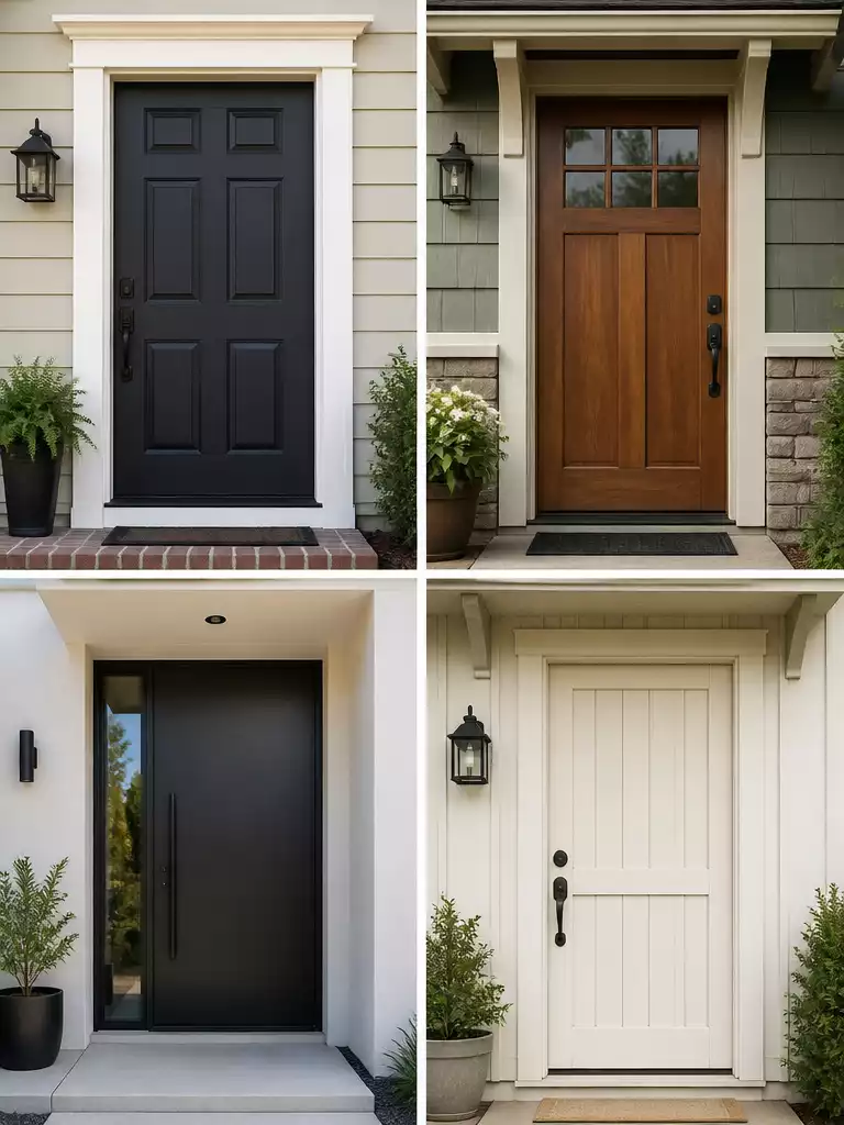 Matching the Door Style to Your Homes Character