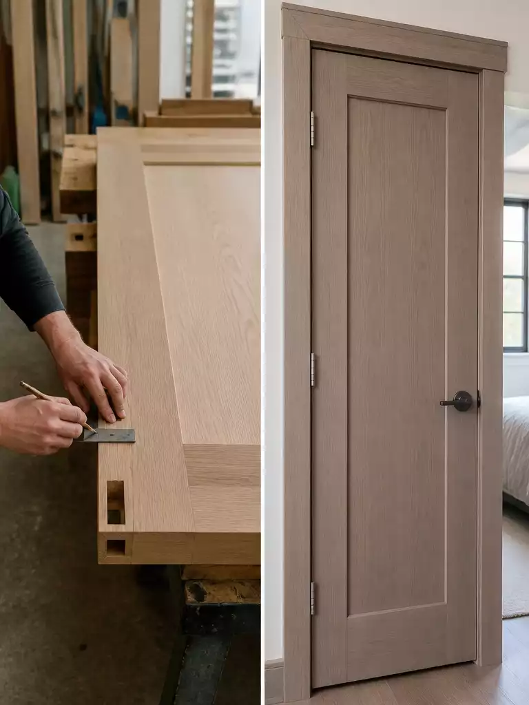 Understanding the Difference Between a Slab and a Prehung Door